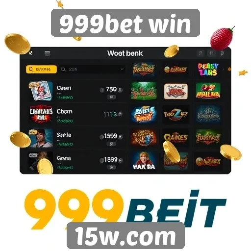 Variedade de jogos disponíveis na 999bet win